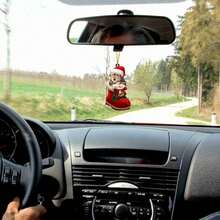 Cartoon Christmas Ornament: Festive Gift To Hang In The Car And Home. - Multicolor - View 4