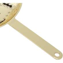 PENO Filtración Fina antioxidante del colador del cóctel del colador de la Barra para la Cocina para la Barra Chapado en Oro - 1 - Ver 10