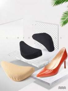 6 Pairs High Heel Toe Covers, Thick Soft Forefoot Pads, Anti-Pain Cushions, Adjustable Shoe Size - 6/3/2/1 Pairs