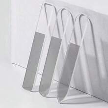 爪やすり 爪やすり ガラス製爪やすり ネイルケアツール ディープクロープロテクション 爪研磨ツール 箱付き 掃除が簡単 お手入れ簡単 男女兼用 尖ったタイプ (1セット) - 1 - チェックする 8