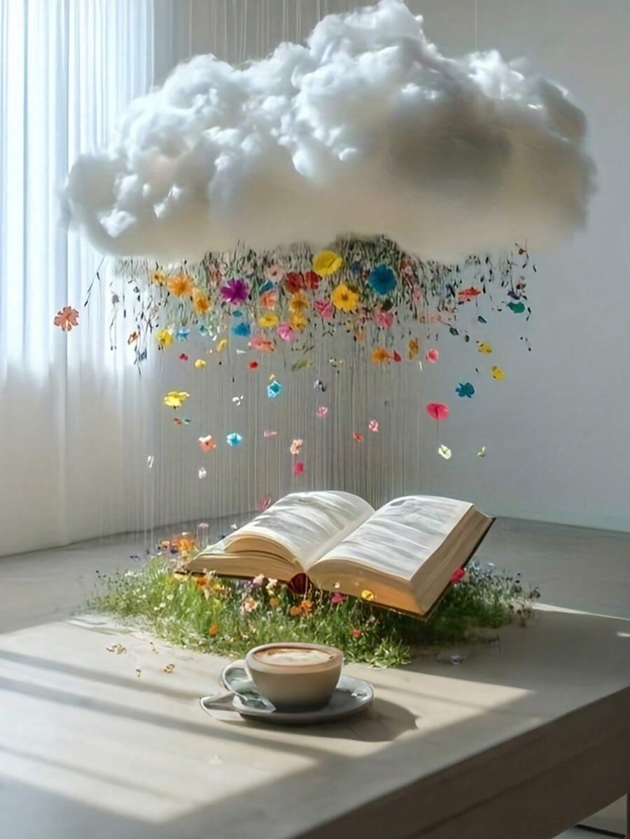 3pcs - Bohemian Style 3D Cloud Decor, DIY Cloud Hanging Decoration For Living Room, Bedroom, Headboard, Ceiling, Creative Decor For Party, Wedding, Valentine's Day Indoor/Outdoor, Room, Birthday Window Pendant Prop, Hanging Cloud Scene Decor, Party Decorations