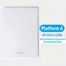 New Portable Die Cutting And Embossing Machine With Embossing Pad, Suitable For Manual Embossing, DIY Scrapbooking, Card Making And Other Crafts - Specially Designed For Handicraft Enthusiasts And DIY Experts - The Perfect Gift For Card Making And Scrapbooking Hobbyists