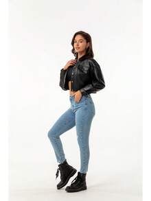 Women Sports Jackets - màu đen - Xem 4