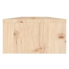 Support pour écran vidaXL 50 x 24 x 13 cm en pin massif - Camel - Voir 6