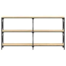 Console Table Sonoma Oak 156x28x80.5 Cm Engineered Wood - Brown - View 5