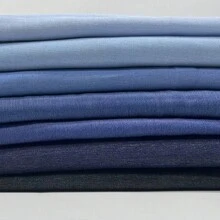 复古蓝色牛仔布，轻薄柔软，适用于DIY娃娃服装、牛仔裤、连衣裙、包包、帽子、围裙等工艺品制作。 - 彩色 - 查看 9