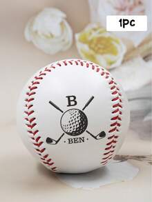 Custom Baseball With Name, Personalized Baseball Gifts, Customized Text Baseballs, Customizable Christmas Gifts, Team Balls, Keep Sakes, Best Gift For Boyfriend Or Brother, Birthday Gifts, Baseball Fans, Fashion, Casual, Cartoon Pattern, Vacation/School/Competition, Father, Family, Business, Mother - Style a - View 21