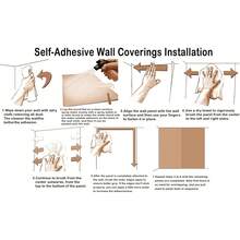 Murales de pared de tamaño personalizado, paisaje submarino de la isla del mundo, murales de pared autoadhesivos extraíbles de despegar y pegar, papel pintado fotográfico grande - Cielo estrellado del universo moderno - Ver 7