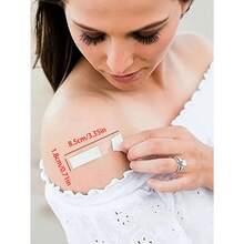 36pc Anti-Peek Breast Tape, Women's Fashion Sticky Tape, Anti-Slip Clothing Tape, Dress Strap Grips, Double-Sided Wardrobe Tape, Back-To-School Essentials, And Party Outfit Rescue Kits – All Designed To Prevent Wardrobe Malfunctions And Keep Your Outfits Securely In Place - Gói 36 miếng màu trắng - Xem 9