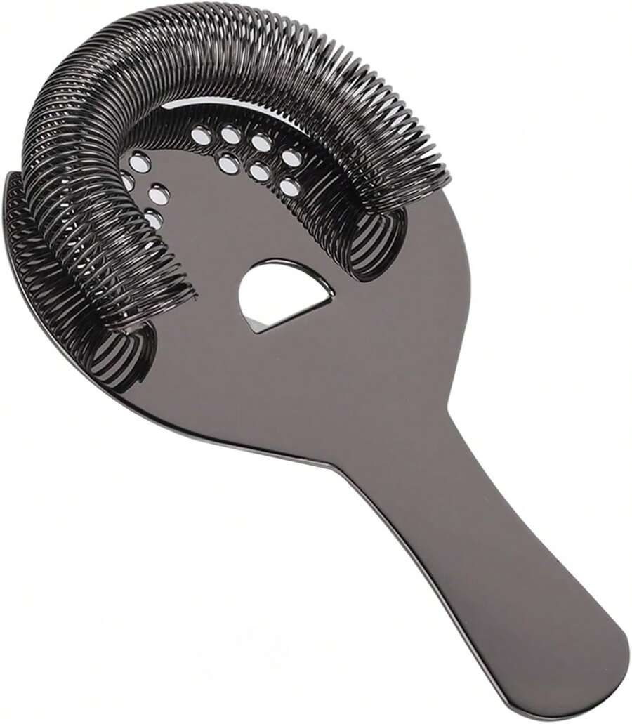 colador de barra, colador de espino multifuncional pequeño portátil para barras (negro) - Negro - - Ver 1