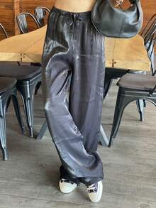 Casual Outfits Women Long Pants Tropical Vacation Outfits Pants Women Track Suit Going Out Date Night Women Outfit Pants - Silver - View 5