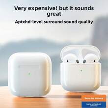 New Air4 Wireless In - Ear Earbuds With Ultra - Long Battery Life & High - Fidelity Sound 8 In 1 Wireless Earbuds ANC Active Noise Cancelling(-36db)In-Ear Earphones With Charging 33H Playtime 360 Hi-Fi Stereo Waterproof Headphones Android Phone/ AlRP0DS Pro IOS Laptops 1:1 Clone - 多色 2 - 查看 3
