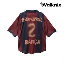 Nike FC Barcelona X Cactus Jack Retro 2000/01 Home Skeleton Jersey 'Red/Blue' Tops Men - Multicolor - View 1