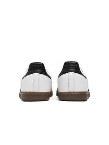 Adidas SAMBA J 白色/无/无 女士休闲百搭运动鞋，适合日常穿着 - 白色 - 查看 4