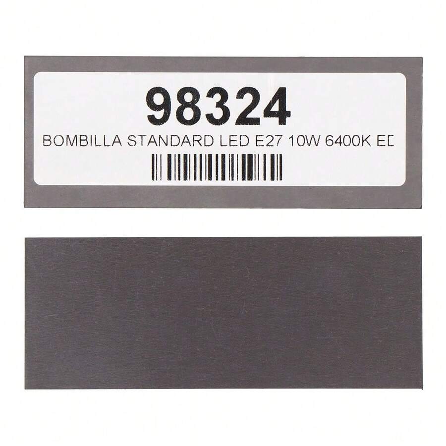 Edm Ímã para etiquetas de prateleira 10,5 x 4,0 cm - Cinza escuro - Ver 1