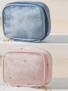1个简约星形化妆包,便携多功能零钱包,女士配饰收纳包,化妆品旅行洗漱包必备礼品收纳包,拉链配件,美甲包,化妆包,化妆袋,化妆品收纳包,化妆品收纳包,旅行,化妆袋,梳妆台配件,小型化妆包,化妆袋,化妆包,大容量,大号化妆包,圣诞礼物,收纳袋,旅行,收纳袋,手拿包/小手提包,化妆品收纳包,收纳袋,刷子收纳袋,迷你收纳袋,大容量收纳袋,圣诞礼物,收纳袋,化妆袋,旅行必备 - 彩色 - 查看 20