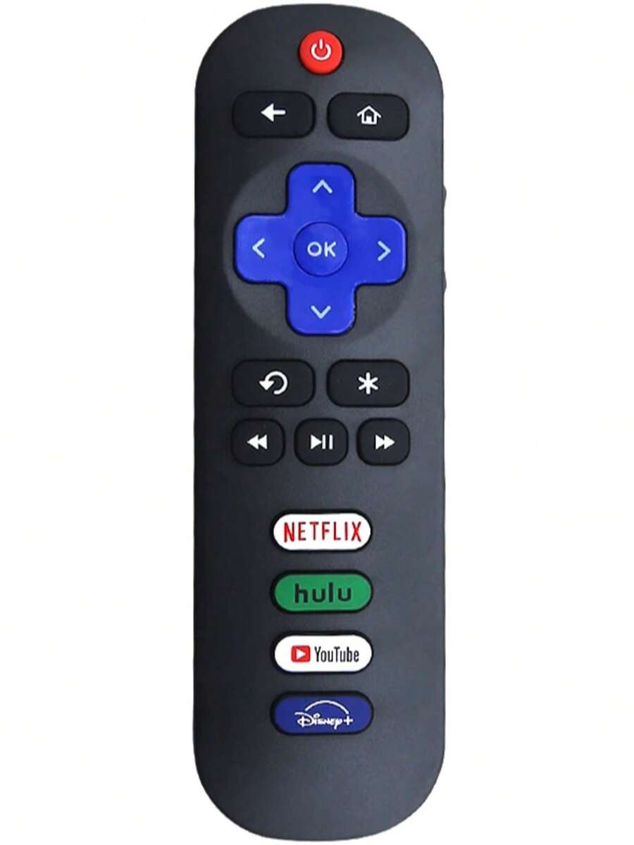 Control remoto universal para televisión compatible con múltiples marcas. 9218 - Negro - Ver 1