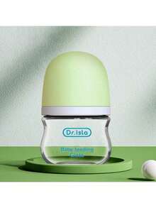 1pc 90ml/160ml Glass Baby Bottle, Suitable For Newborn Feeding - Multicolor - View 4