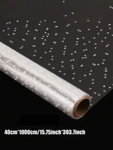 1 Roll Transparent Glass Paper, Transparent Bouquet Wrapping Paper, Plastic Dust-Proof Packaging Paper, Suitable For Gift Baskets, Fresh Flowers, Crafts, Snacks And Desserts - Multicolor - View 17