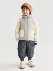 mini bala Boys' Girls' Pants 2024 Autumn/Winter New High Waist Long Pants