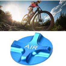 Vbest Life Cubierta de Válvula de Bicicleta, Aleación de Aluminio Suspensión Horquilla Delanteraética, Accesorio (Azul) - 1 - Ver 4