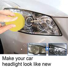 Car Headlight Restoration Repair Liquid, Headlight Shell Scratch, Yellowing, Aging Lens Repair Paste - Black - View 7