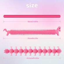 30 Piezas Juguetes de Cuerda elástica, 3 Estilos Juguete Sensorial para Aliviar el Estrés y Ansiedad, Recuerdos de Fiesta, Regalo para Navidad,Premios para Fiestas Infantiles,Cumpleaños (Multicolor) - 1 - Ver 4