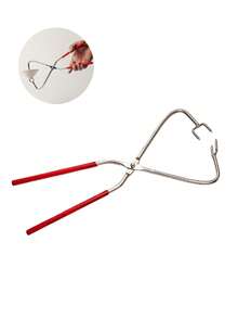 Pottery Glazing Clamp - Metal Craft Tool For Ceramic Art, No Power Needed