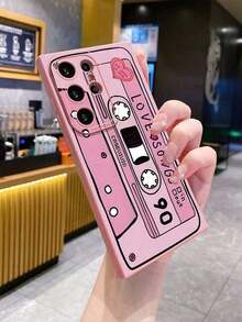 2pc Graffiti Tape Pattern Phone Case Compatible With Apple, /Galaxy, , , , , RealmeFOR-YOUR-BELOVED-PHONE Christmas Gifts Christmas Gifts - 1pc - View 4