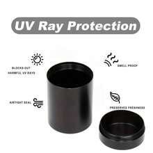 8pcs,Rolling Tray Set,Metal Grinder, Metal Tobacco Tin, Metal Airtight Jar, Three-Hole Portable Storage Tube, Ashtray, Filler, And Small Brush, Stuff,Party Supplies,Gifts For Friends, Father's Day Gift. - Multicolor - View 6