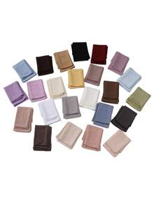 1pc Women's Solid Color Breathable Elastic Silk-Like Ribbed Arm Sleeve, Fashion Anti-Flashing Skin-Friendly Arm Warmer - Multicolor - View 3