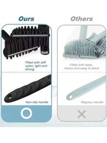 4pcs Silicone Back Scrubber And Soft Bath Glove Set, Exfoliating Body Scraper And Super Foaming Shower Brush Combo, Rich Foam Body Cleansing Tool