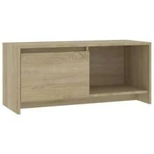 Mobile porta TV vidaXL Sonoma rovere 90 x 35 x 40 cm in legno composito - Cammello - Visualizzare 2