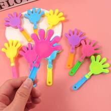 9.5cm/3.74in Length, 5cm/1.97in Width Mini Clapper, Suitable For Holiday, Birthday Party Gifts And Supplies, Suitable For Christmas Party, Christmas Gifts, New Year Gifts, Christmas Stocking Stuffers, Festival Celebration, Plastic Party Clapper Happiness Maker Party Brings Carnival And Joy, Random Color