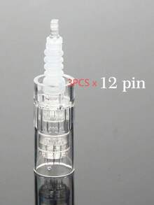 Aiguilles de cartouche de rechange pour le dispositif de beauté électrique Ultima M8 A10 Dermapen (), convenant aux soins de la peau, au minoxidil, au derma-roller, à la thérapie par microneedling, aux produits de beauté et de soins de la peau, aux spas, aux soins personnels, aux outils de soins de la peau, aux soins du visage, aux fournitures pour thérapeutes de beauté, aux massages, aux outils de massage du visage, aux rouleaux faciaux, etc. - Transparent - Voir 14