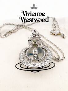 Vivienne Westwood Pina Small Orb Necklace - Silver - View 13