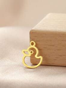 AMAXER 5件套不锈钢可爱小象、鸭子和熊动物吊坠，可DIY项链、耳环、手链饰品制作，送朋友的礼物 - 動物系列 - 查看 8