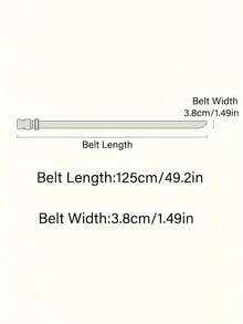 男士战术腰带，多功能军用快拆扣，帆布腰带，适合日常通勤和训练穿着 - 彩色 - 查看 2