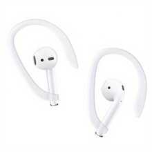 1 对硅胶耳挂，无线耳机固定夹，耳机配件，防止运动和跑步时耳机丢失