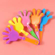9.5cm/3.74in Length, 5cm/1.97in Width Mini Clapper, Suitable For Holiday, Birthday Party Gifts And Supplies, Suitable For Christmas Party, Christmas Gifts, New Year Gifts, Christmas Stocking Stuffers, Festival Celebration, Plastic Party Clapper Happiness Maker Party Brings Carnival And Joy, Random Color