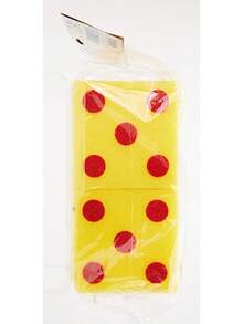 Recursos de aprendizaje LER0411 Cubos suaves gigantes Punto 2/PAG, cubo cuadrado de 5 pulgadas - Tamaño estándar - Ver 8