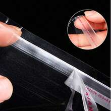 100/200Pcs Self-Adhesive Sealing Clear Opp Bags, Resealable Plastic Bags For Large-Scale Packaging Of Small Gifts, Party Favors, And Toys,Suitable For Items Of Different Sizes, Can Be Used For Clothes, Shirts, Pants, Party Gifts Packaging,Solid Packaging Bags For Holiday Gift Giving,Gift Bag - Clear - View 6