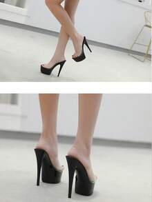 Women Home Slippers - Black - View 5