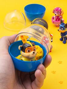 1 Box Paw Patrol Surprise Egg Mystery Box, Random Cartoon Character Figurine Collection, Party Gift, Unboxing Game Golden Egg, Fun Gashapon Toy (Random Style)