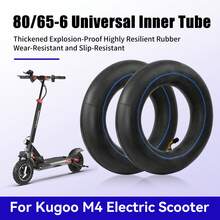 10x3.0 10-Inch Inner Tube Replacement For Kugoo M4 Pro Electric Scooter, 255x80/80/65-6 Tire Accessories - Multicolor - View 1