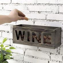 Wine Rack & Wine Glass Rack - gris - Görünüm 2