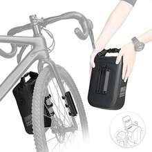 Rhinowalk Bolsa de Bicicleta para portaequipajes, Resistente Agua, Bolsa de Bicicleta para portaequipajes, Bolsa de sillín de 6 L, Bandolera, Negro(Negro 6L 6L) - Multicolor - Ver 4