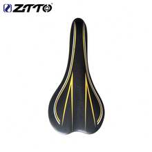 自行车鞍座，舒适柔软凝胶山地公路自行车座垫，男女通用健身自行车鞍座 - 彩色 - 查看 7