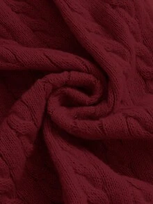 Women's Cute Retro Solid Color Round Neck Short Sleeve Ruffle Hem Fitted Textured Knit Dress, Minimalist Style, Suitable For Casual Daily Wear, Summer & Autumn, Also Applicable For Christmas, Valentine's Day, New Year And Other Holidays