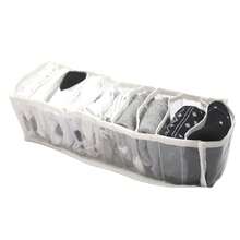 Kit 3 Colmeias Organizadora de gavetas P para Cuecas, Calcinhas, Meias, roupas pequenas de bebê. - Branco - Visão 3